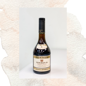 西班牙Torres 5 Solera Reserva Imperial Brandy 五號白蘭地 700ml（無盒）