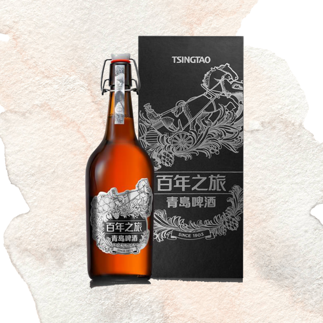 TSINGTAO 青島ビール百年之旅 大師限定815ml ギフトボックス付き TSINGTAO 青島ビール百年之旅 大師限定815ml ギフトボックス付き